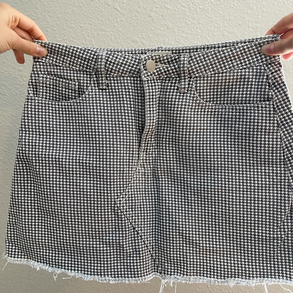 Denim Mini Skirt